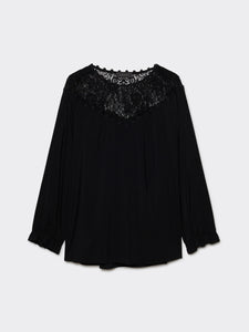 Blusa elegante con pizzo - Elena Mirò