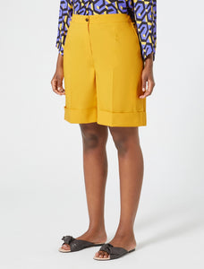 SHORTS IN POPELINE DI COTONE - N.O.W. MARINA RINALDI