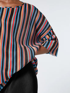 T-SHIRT IN JERSEY PLISSÉ - N.O.W. MARINA RINALDI