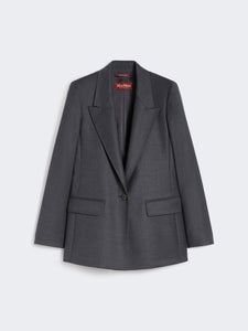 Blazer regular fit in flanella e Pantalone in flanella stretch - MAX MARA STUDIO