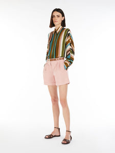 Camicia in crêpe de Chine fantasia - Max Mara Studio