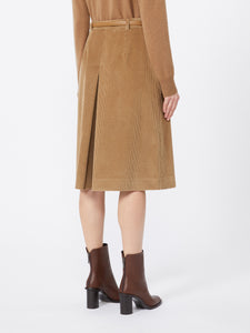 Gonna pantalone in velluto - MAX MARA STUDIO