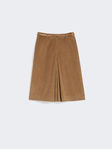 Gonna pantalone in velluto - MAX MARA STUDIO