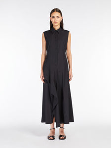 Abito A-line in popeline - Max Mara Studio