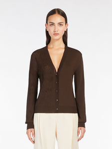 Twin set in viscosa stretch fantasia - Max Mara Studio