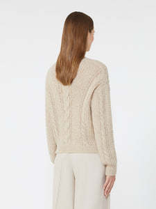 Maglia boxy in mista alpaca - MAX MARA STUDIO