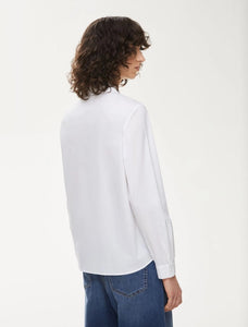 Camicia con ricami gioiello, bianco - iBlues