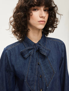 Camicia in denim, blue jeans - iBlues