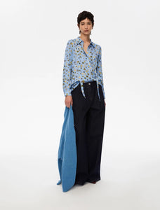 CAMICIA STAMPATA Azzurro - iBLUES