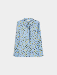 CAMICIA STAMPATA Azzurro - iBLUES