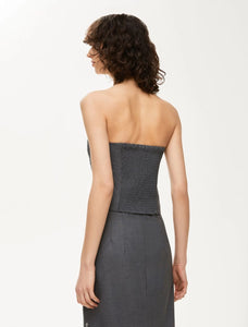 TOP BUSTIER Grigio - iBLUES