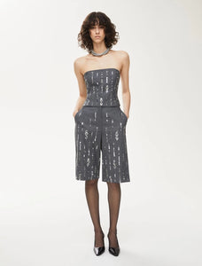 TOP BUSTIER Grigio - iBLUES