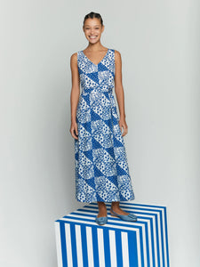 Abito stampato, blu - iBlues