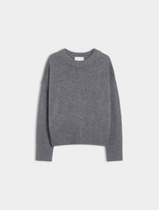 MAGLIA IN MISTO CASHMERE Grigio Melange - iBLUES