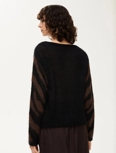 MAGLIA MORBIDA Nero - iBLUES