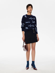 MAGLIA INTARSIATA Blu - iBLUES