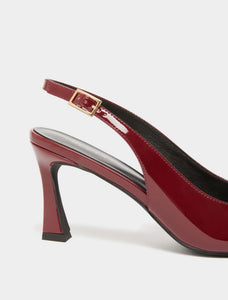DÉCOLLETÉ SLINGBACK Rosso Scuro - IBLUES