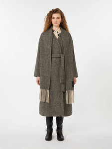 CAPPOTTO A VESTAGLIA IN TWEED DI LANA - WEEKEND MAX MARA