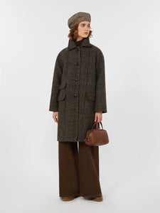 CAPPOTTO MIDI IN LANA PRINCIPE DI GALLES - WEEKEND MAX MARA