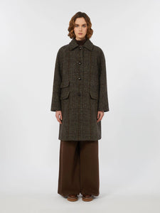 CAPPOTTO MIDI IN LANA PRINCIPE DI GALLES - WEEKEND MAX MARA