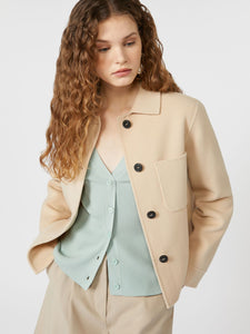 GIACCA A CAMICIA IN LANA - WEEKEND MAX MARA