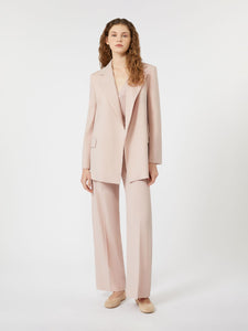 GIACCA CON CINTURA E PANTALONE PALAZZO IN LANA - WEEKEND MAX MARA