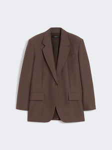 BLAZER OVER IN MISTO COTONE E PANTALONE PALAZZO IN COTONE TECNICO - WEEKEND MAX MARA