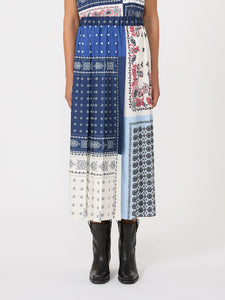 GONNA IN TWILL STAMPATO - WEEKEND MAX MARA