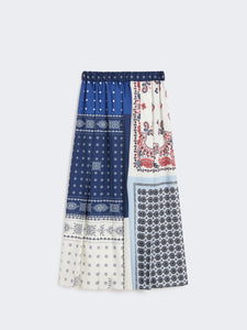 GONNA IN TWILL STAMPATO - WEEKEND MAX MARA