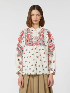 CAMICIA IN POPELINE DI COTONE - WEEKEND MAX MARA