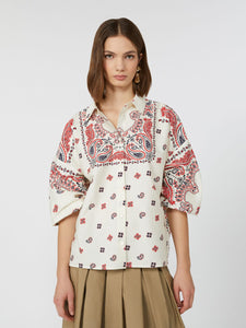 CAMICIA IN POPELINE DI COTONE - WEEKEND MAX MARA