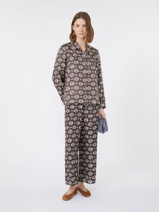 PANTALONE AMPIO E CAMICIA IN SETA - WEEKEND MAX MARA
