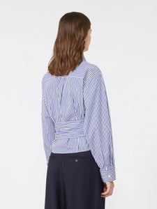 CAMICIA DRAPPEGGIATA IN COTONE - WEEKEND MAX MARA