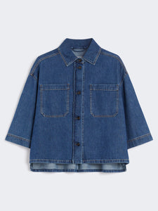 CAMICIA CROP IN DENIM - WEEKEND MAX MARA