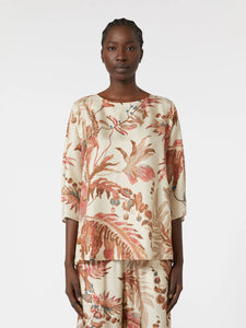 Completo in twill di seta stampata - WEEKEND MAX MARA