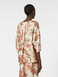 Completo in twill di seta stampata - WEEKEND MAX MARA