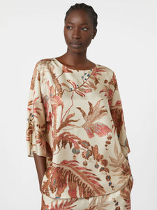 Completo in twill di seta stampata - WEEKEND MAX MARA
