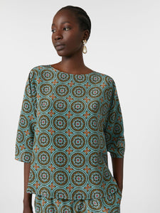 BLUSA GIROCOLLO IN CRÊPE DE CHINE - WEEKEND MAX MARA