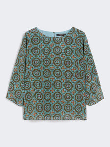 BLUSA GIROCOLLO IN CRÊPE DE CHINE - WEEKEND MAX MARA