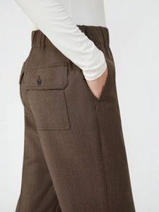 PANTALONE IN FLANELLA DI LANA - WEEKEND MAX MARA