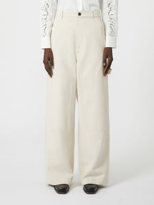 PANTALONE WORKWEAR IN DRILL DI COTONE - WEEKEND MAX MARA