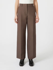 BLAZER OVER IN MISTO COTONE E PANTALONE PALAZZO IN COTONE TECNICO - WEEKEND MAX MARA