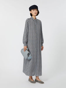 ABITO A CAMICIA IN SETA STAMPATA - WEEKEND MAX MARA