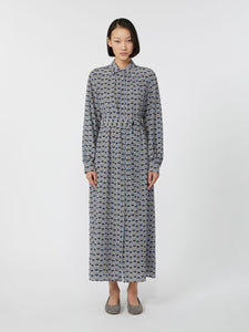 ABITO A CAMICIA IN SETA STAMPATA - WEEKEND MAX MARA