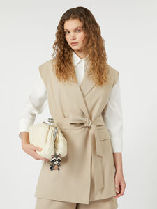 BLAZER SMANICATO IN COTONE CRÊPE - WEEKEND MAX MARA