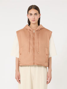 GILET REVERSIBILE IN TELA ANTIGOCCIA - WEEKEND MAX MARA