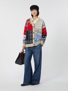 CARDIGAN OVER IN FILATO JACQUARD - WEEKEND MAX MARA