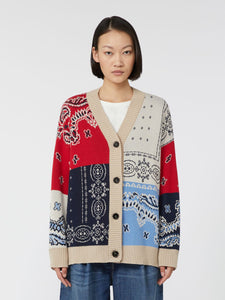 CARDIGAN OVER IN FILATO JACQUARD - WEEKEND MAX MARA