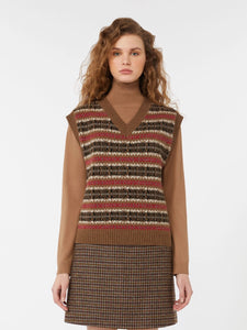 GILET IN JACQUARD DI ALPACA E LANA - WEEKEND MAX MARA