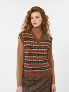 GILET IN JACQUARD DI ALPACA E LANA - WEEKEND MAX MARA